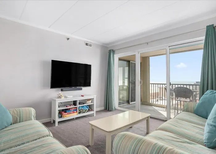 Side Ocean View In Family Friendly Sandpiper Dunes With Outdoor Pool! Ocean City