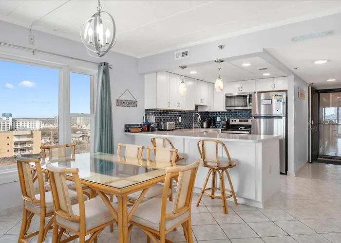 Side Ocean View In Family Friendly Sandpiper Dunes With Outdoor Pool! Holiday home Ocean City