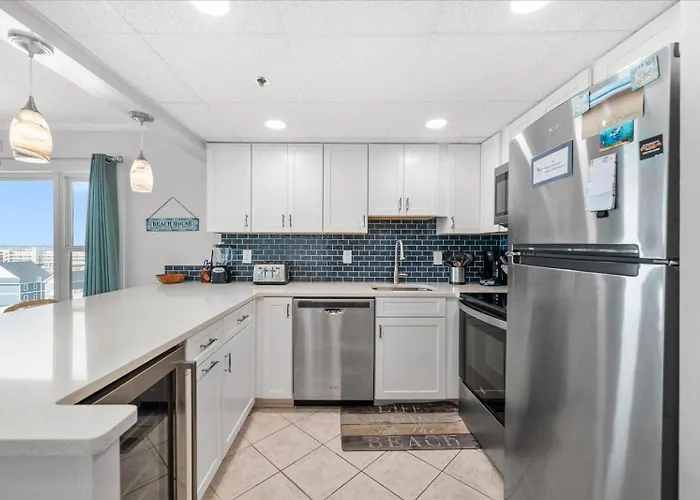 Side Ocean View In Family Friendly Sandpiper Dunes With Outdoor Pool! * Ocean City
