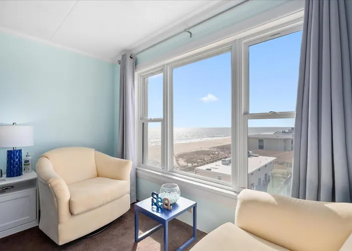 Side Ocean View In Family Friendly Sandpiper Dunes With Outdoor Pool! Holiday home Ocean City