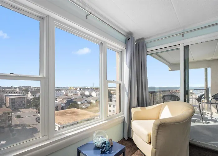Side Ocean View In Family Friendly Sandpiper Dunes With Outdoor Pool! * Ocean City
